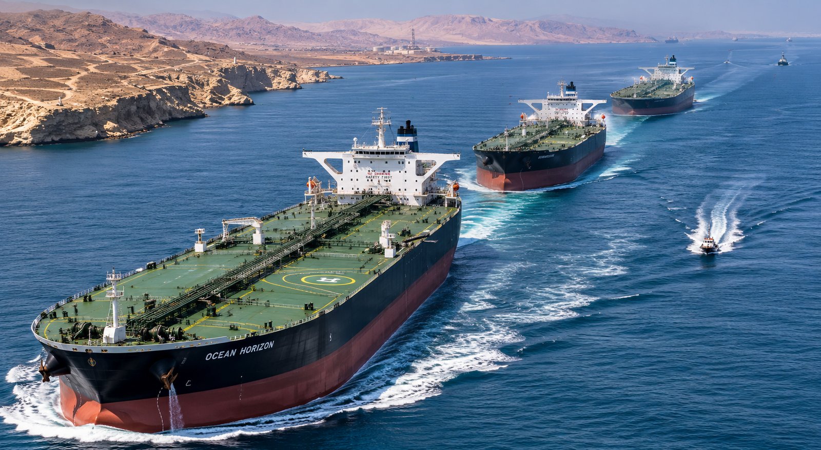 Saudi Supertankers Cross Hormuz. The Nuclear Talks Slip. Oil Holds Its Floor.